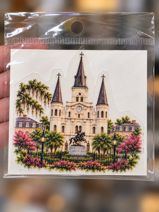 St. Louis Cathedral 1 UV DTF Sticker