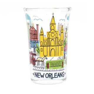 Shot Glass Colorful Nola
