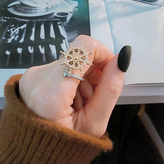 Rudder Fidget Spinner Ring