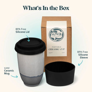 Pluto Ceramic Travel Cup 12oz