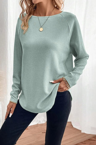 Jade Raglan Knit Top
