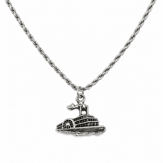 Steamboat Charm Necklace