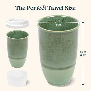 Emerald Ceramic Travel Cup 12oz