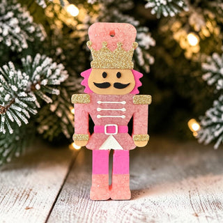 Pink Nutcracker Freshie- Christmas Cookie