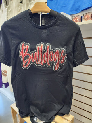 Bulldogs Sequin Tshirt|3575