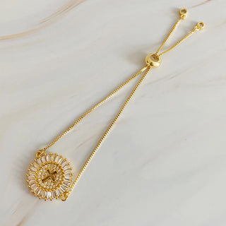 Mesmerized Cross Slide Bracelet