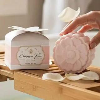 Melt Away Stress Coconut Milk Magnesium Bath Bombs – 5 oz