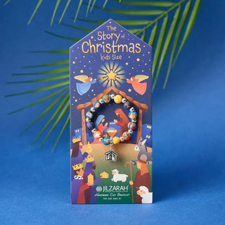 The Story of Christmas Kids Handmade Clay Bracelet