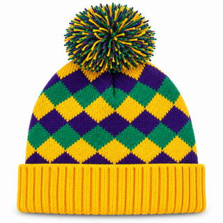 Mardi Gras Hat - Yellow