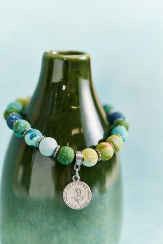 A Note to My Friend Beaded Stretch Bracelet Gift Set