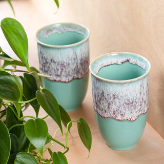 Nebula Ceramic Travel Mug – 12oz with Lid & Sleeve