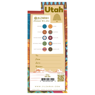 Utah Handmade Clay Bracelet – Beehive State Pride