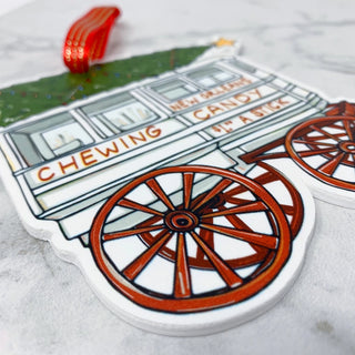 NOLA Candy Cart Ornament