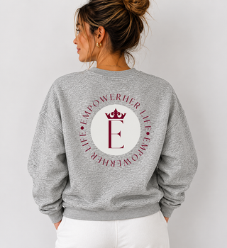 EmpowerHer Life Signature Graphic Fleece Sweatshirt