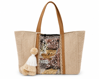 Soleil Sequin Tote