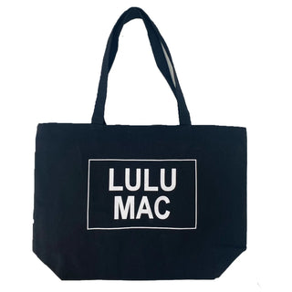 Lulu Mac Canvas Tote - Black